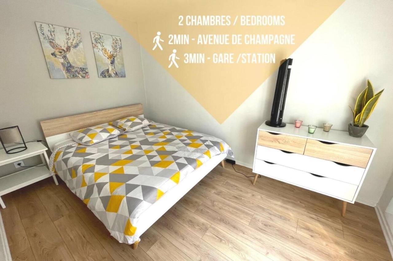 Apartmán Bouchon Pour 4 Avenue De Champagne A 3 Minutes Épernay Exteriér fotografie
