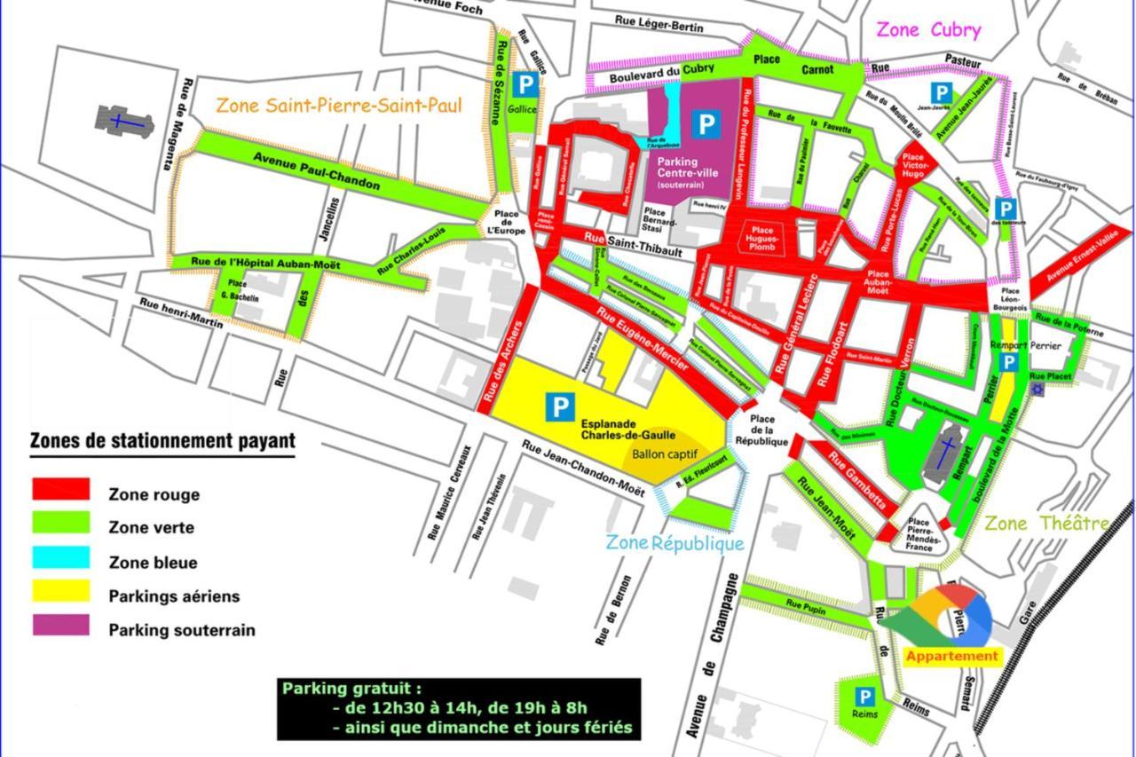 Apartmán Bouchon Pour 4 Avenue De Champagne A 3 Minutes Épernay Exteriér fotografie